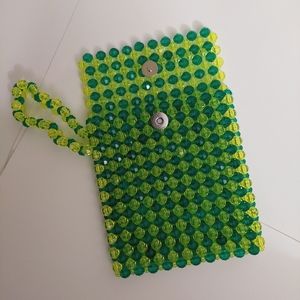 Beaded bag for cards and money